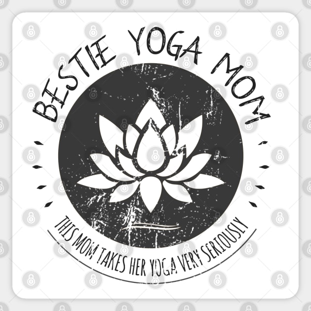 Bestie Yoga Mom, Yoga design Sticker by FlyingWhale369